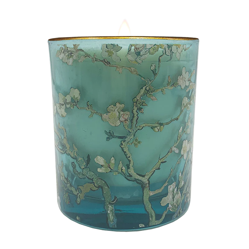 Vincent Van Gogh Almond Blossom Candle