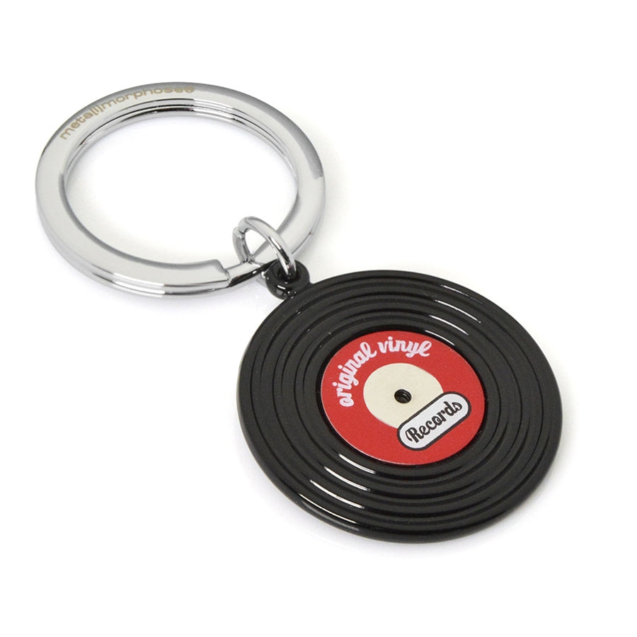 Vinyl Record Metal Keyring