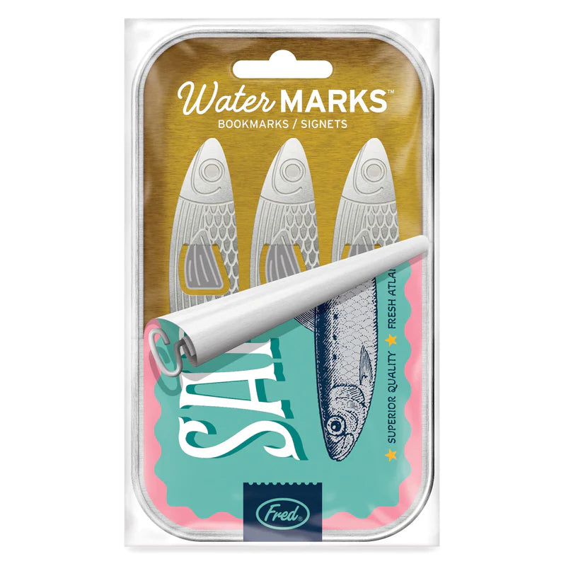 Water Marks Sardine Bookmarks