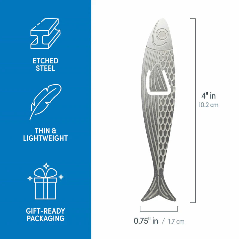 Water Marks Sardine Bookmarks
