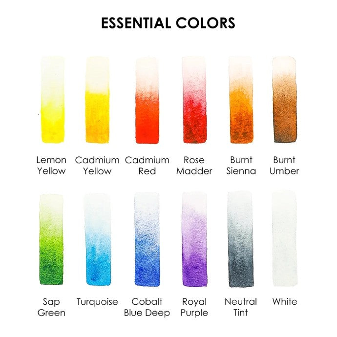 Watercolor Pocket Set Essential
