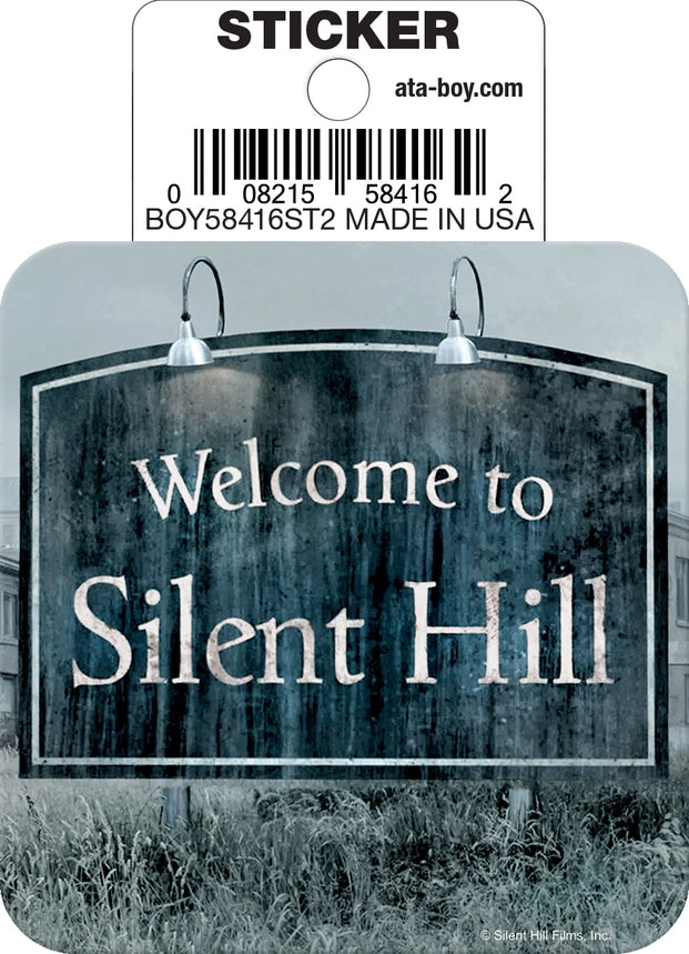 Welcome To Silent Hill Die Cut Sticker