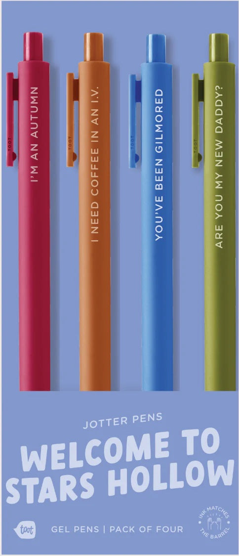 Welcome To Stars Hollow Pen Set