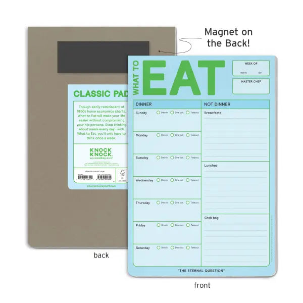 What To Eat Magnetic Pad