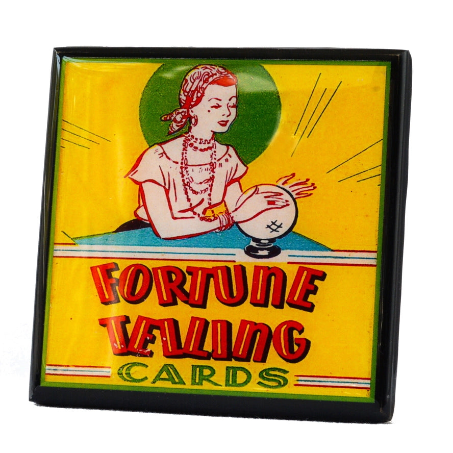 What's Your Fortune Vintage Coaster Set Of 4