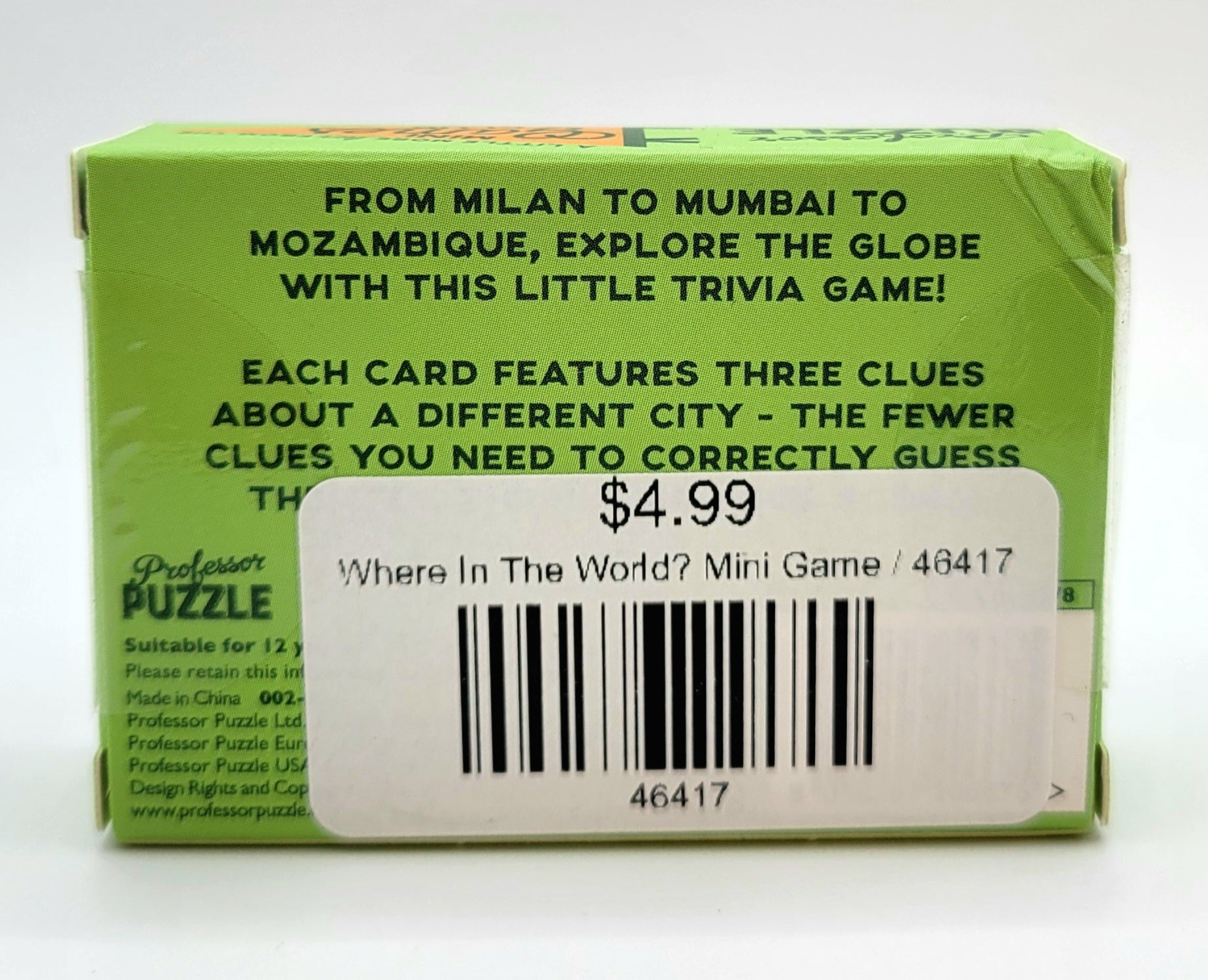 Where In The World? Mini Game