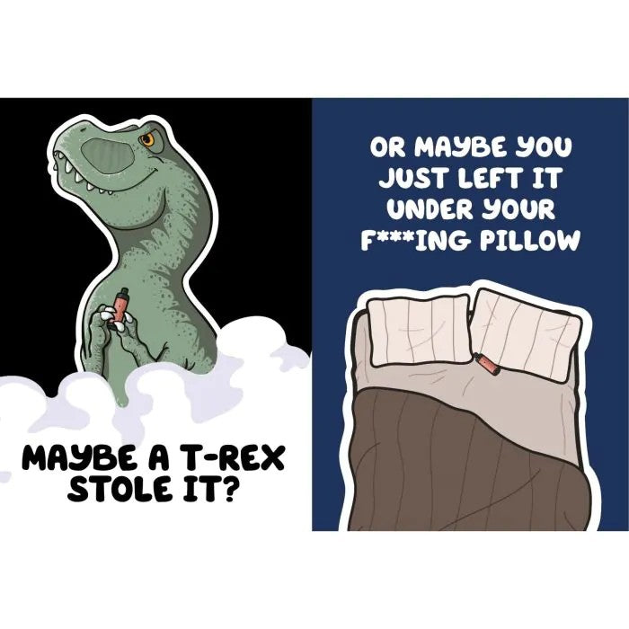 Where's My F***ing Vape? Book  www.shoptherocket.com
