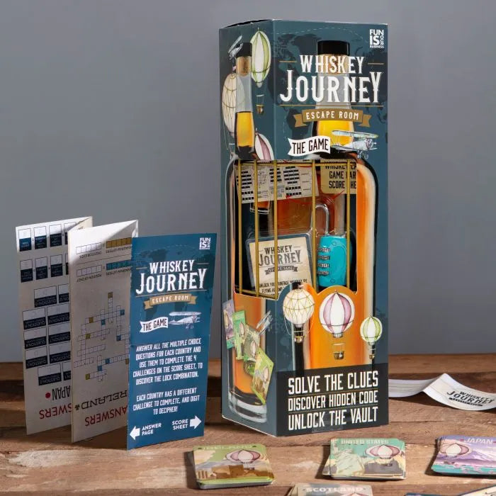 Whiskey Journey Escape Room Game