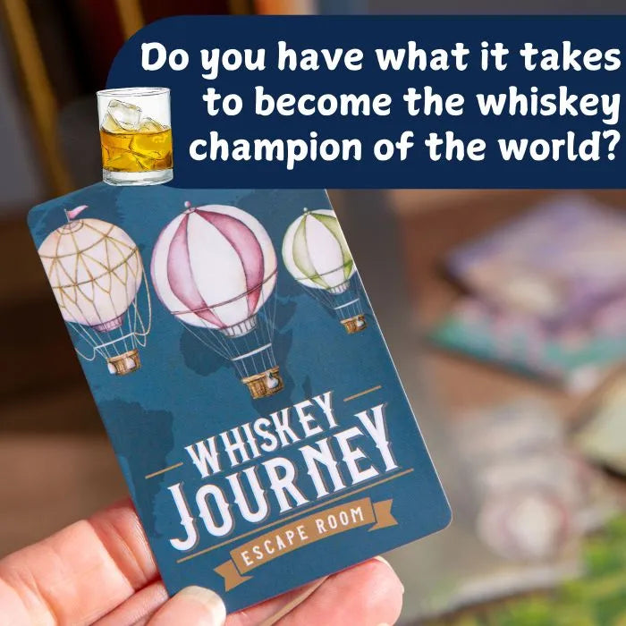 Whiskey Journey Escape Room Game