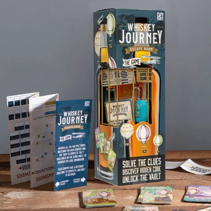 Whiskey Journey Escape Room Game