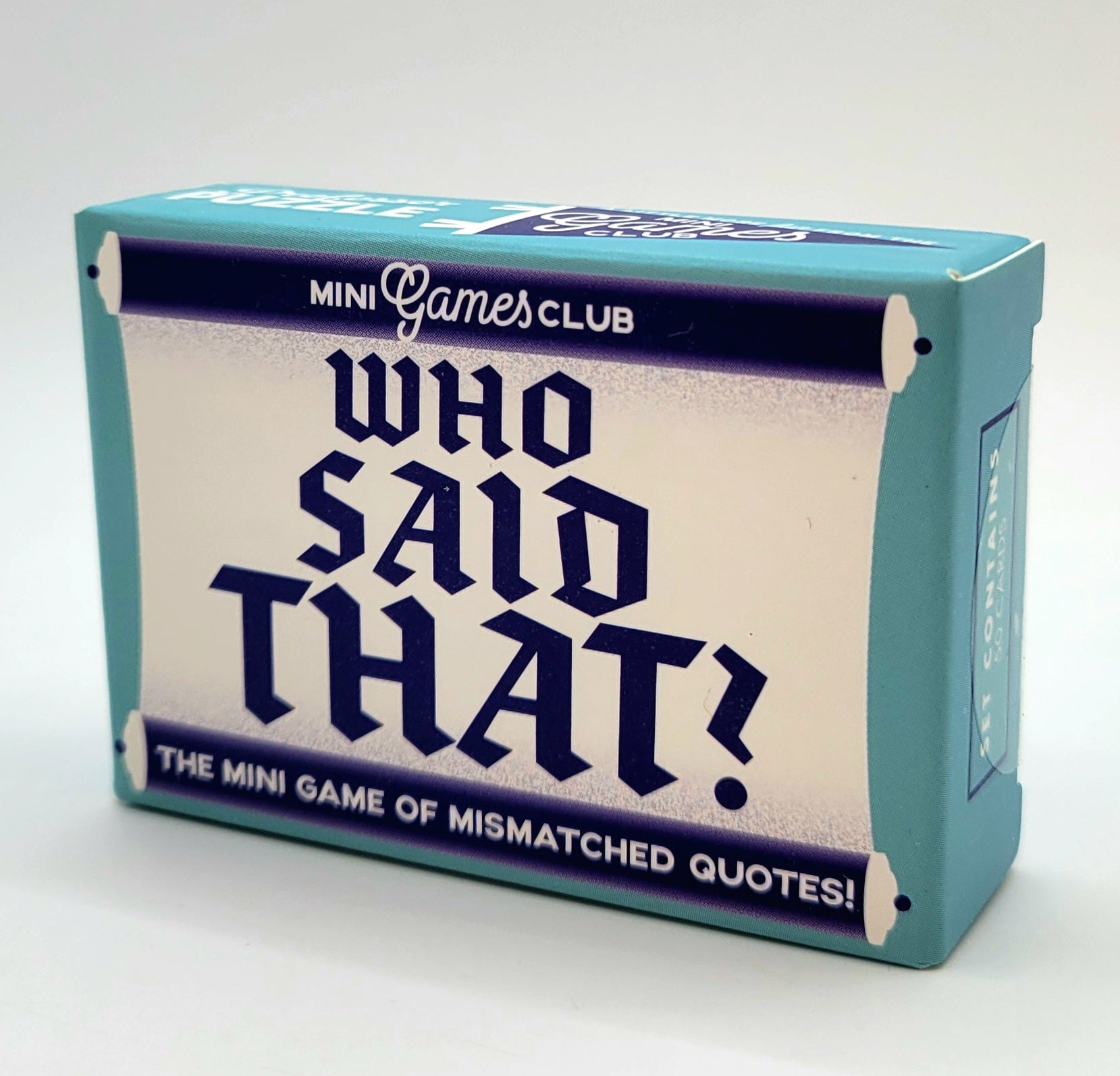 Who Said That? Mini Game
