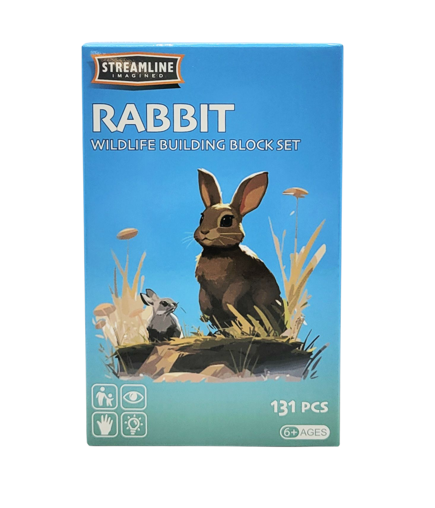 Wildlife Building Block Set Rabbit