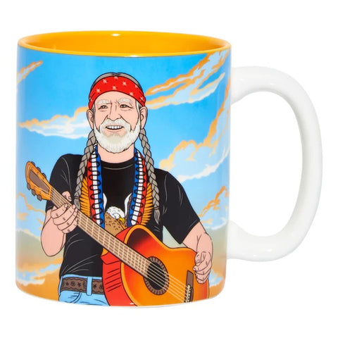 Willie Nelson Guitar Mug