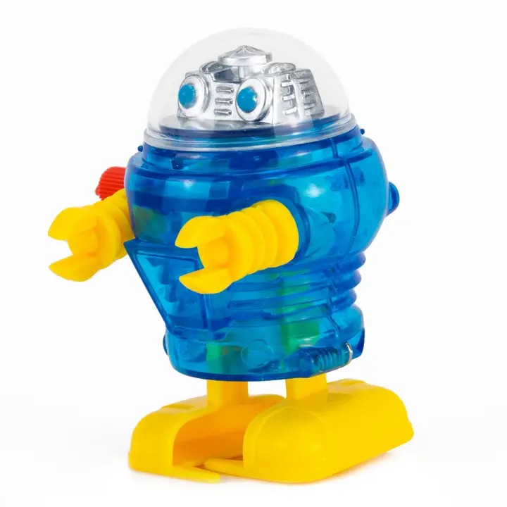 Wind-Up Neutron Robot Toy