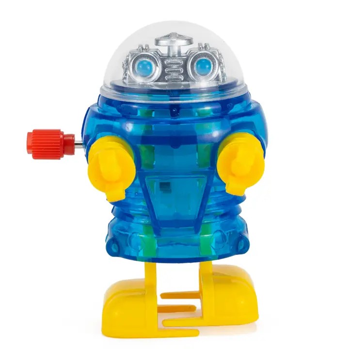 Wind-Up Neutron Robot Toy