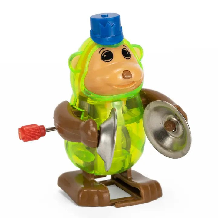 Wind-Up Tucker Monkey With Cymbals Toy