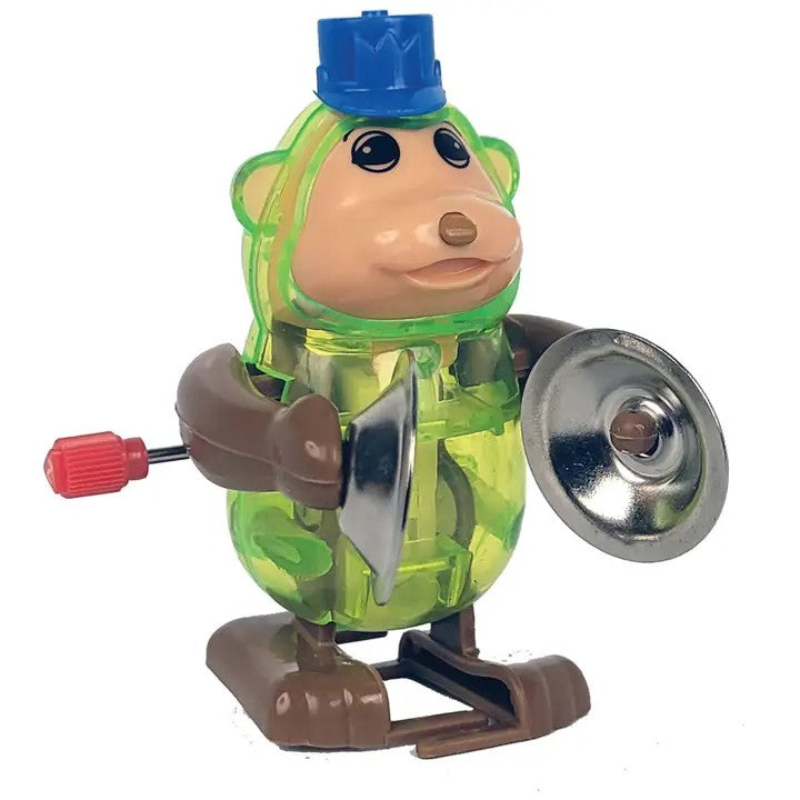 Wind-Up Tucker Monkey With Cymbals Toy
