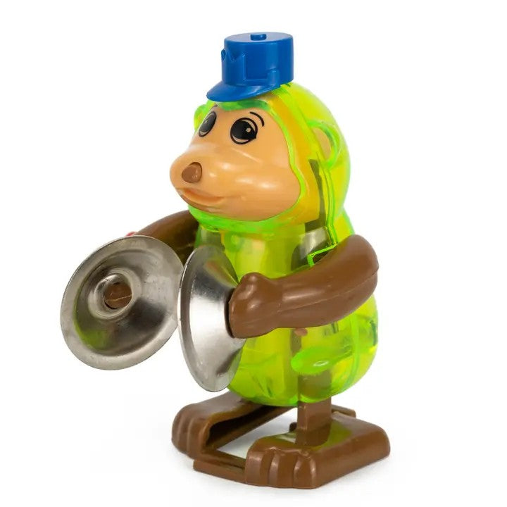 Wind-Up Tucker Monkey With Cymbals Toy