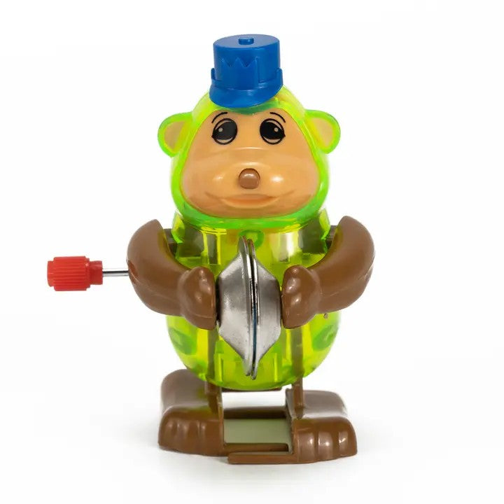 Wind-Up Tucker Monkey With Cymbals Toy