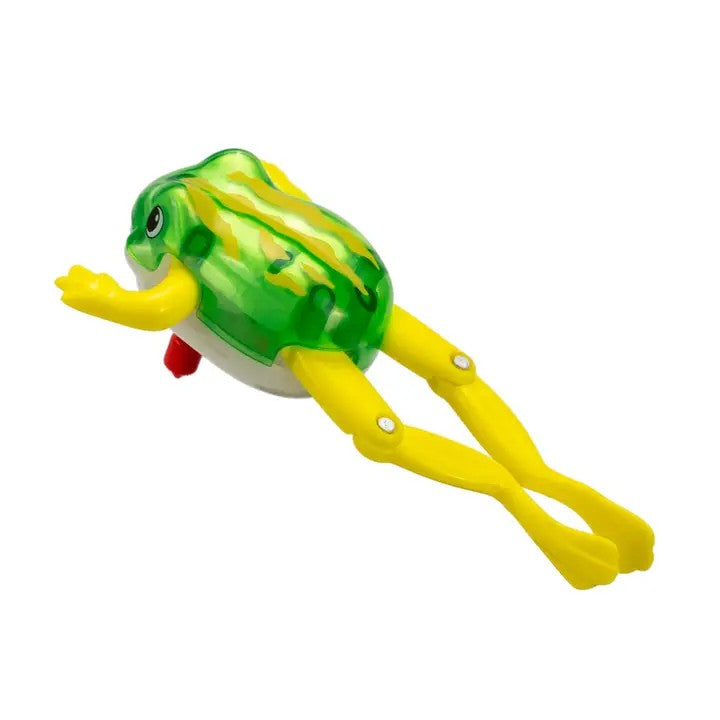 Wind-Up Froggy Swimming Frog Toy