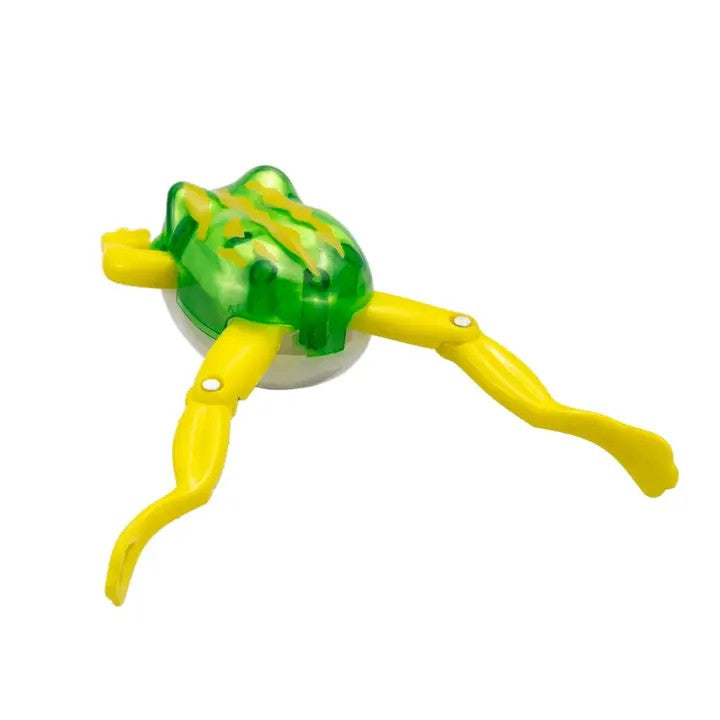 Wind-Up Froggy Swimming Frog Toy