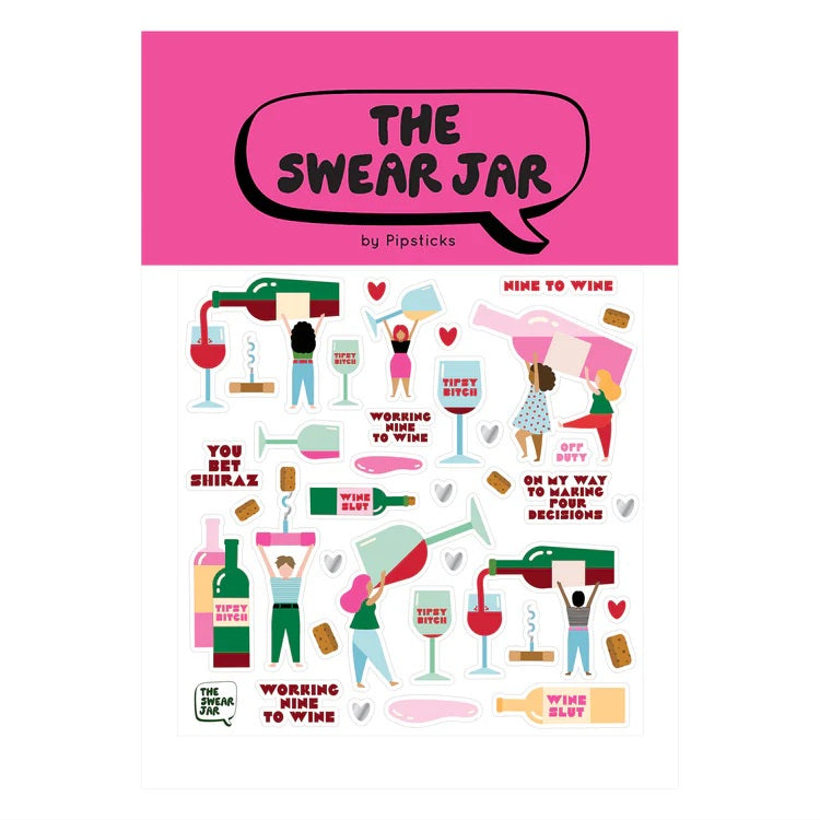 Wine Slut Sticker Sheet