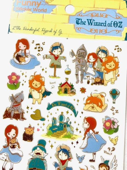Wizard Of Oz Stickers Funny Sticker World