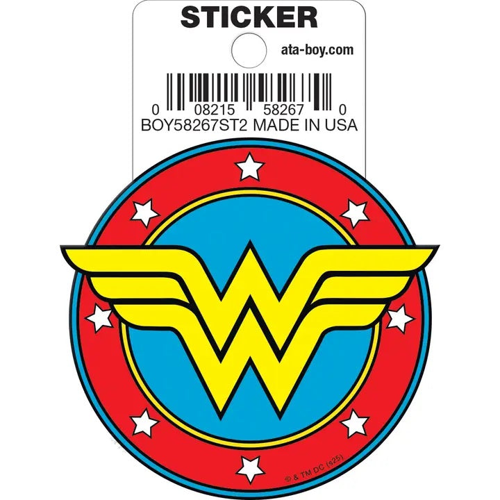 Wonder Woman Logo Die Cut Sticker
