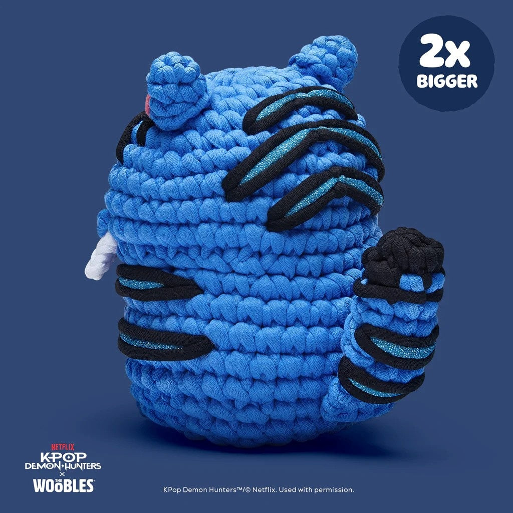Woobles K-Pop Demon Hunters Extra Squeezy Derpy Tiger Beginner Crochet Kit