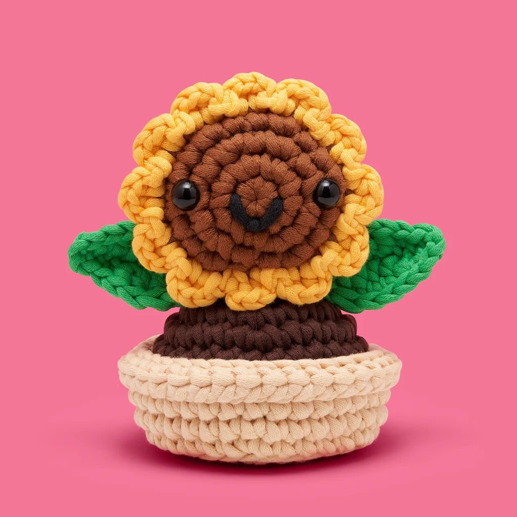 Woobles Ana The Sunflower Beginner Crochet Kit
