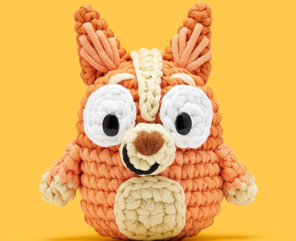 Woobles Bluey Bingo Crochet Kit