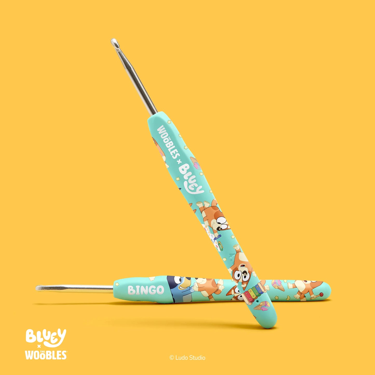 Woobles Bluey Bingo Crochet Kit