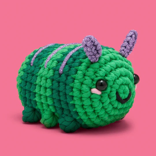 Woobles Carl The Caterpillar Beginner Crochet Kit