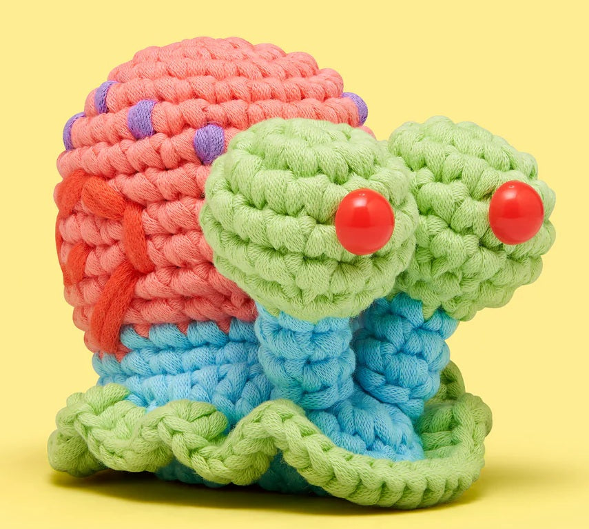 Woobles Gary The Snail Beginner Crochet Kit