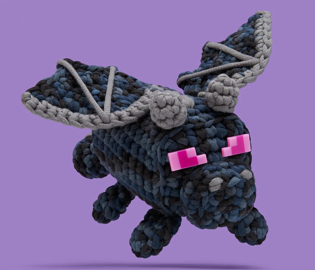 Woobles Minecraft Ender Dragon Intermediate Crochet Kit