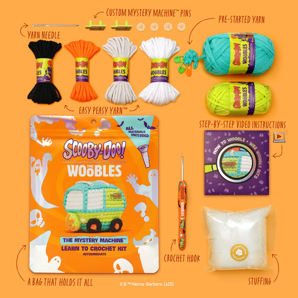 Woobles Mystery Machine Intermediate Crochet Kit