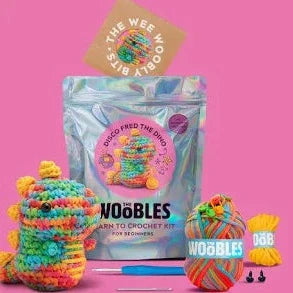 Woobles Rainbow Disco Fred The Dino
