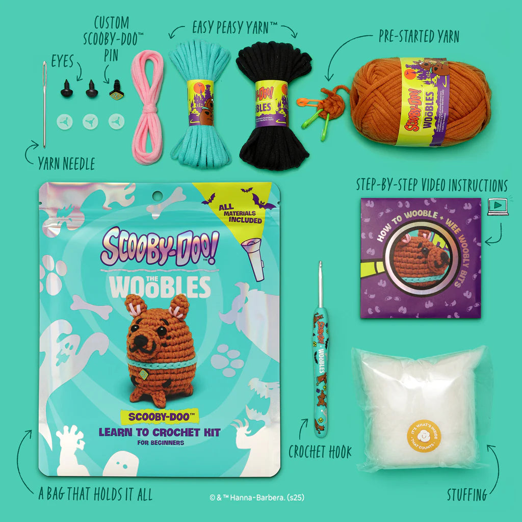 Woobles Scooby-Doo Beginner Crochet Kit