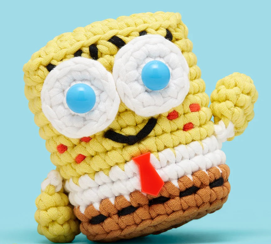 Woobles SpongeBob SquarePants Beginner Crochet Kit