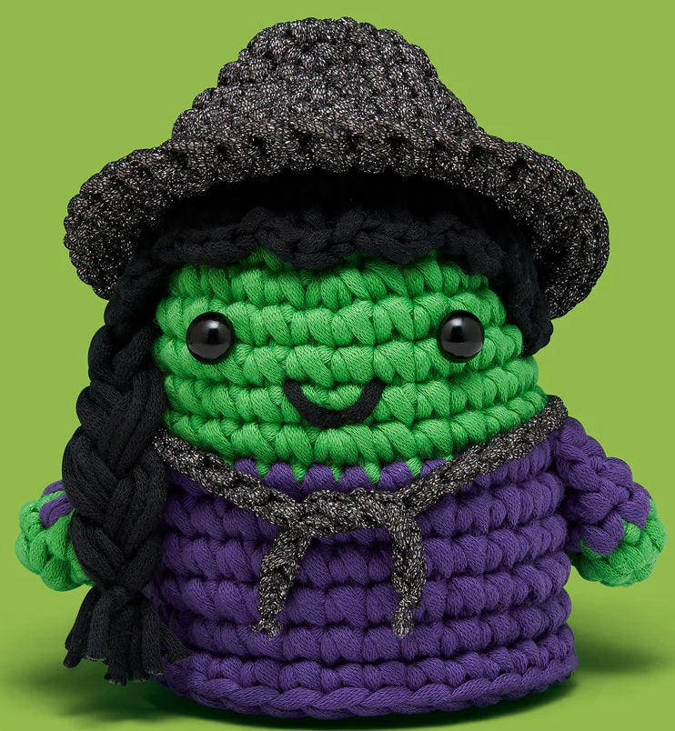 Woobles Wicked Elphaba Beginner Crochet Kit