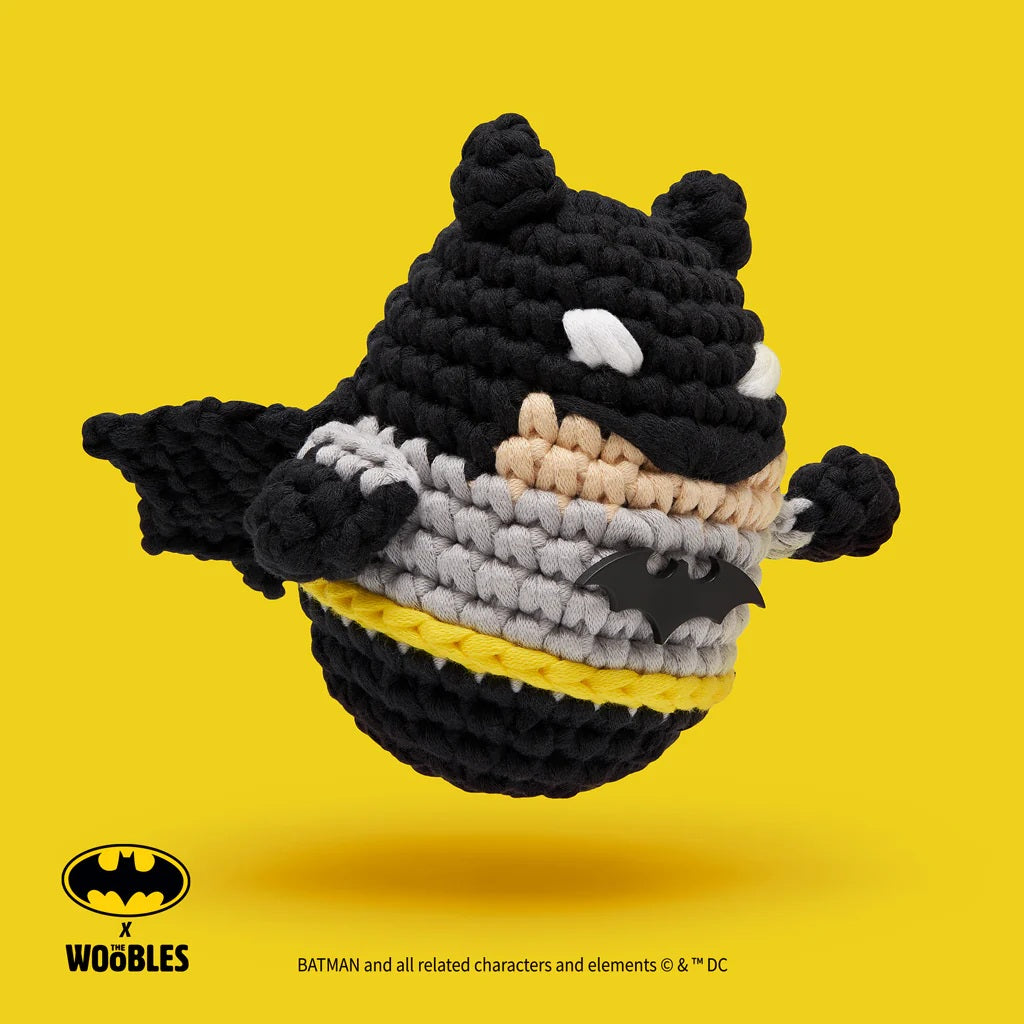 Woobles x DC Comics Batman Beginner Crochet Kit