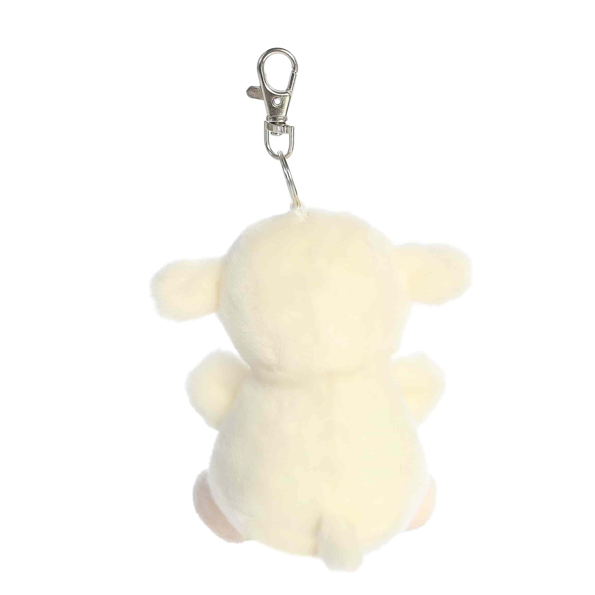 Wooly Lamb Palm Pals Plush Clip-On Plush 4"