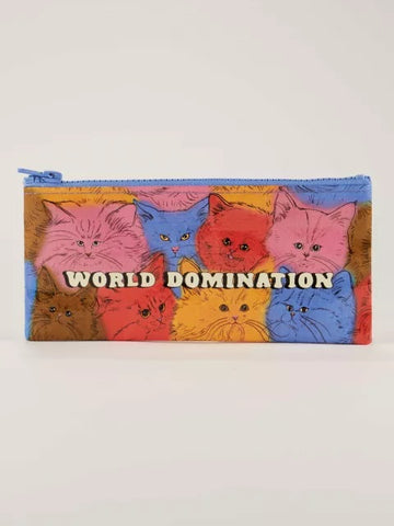 World Domination Pencil Case Cat