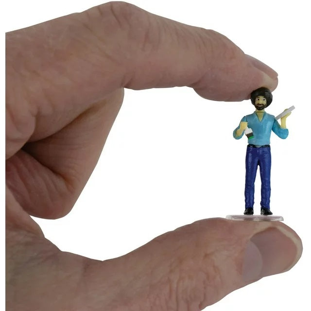 World's Smallest Bob Ross Figure