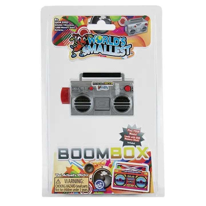 World's Smallest Boom Box