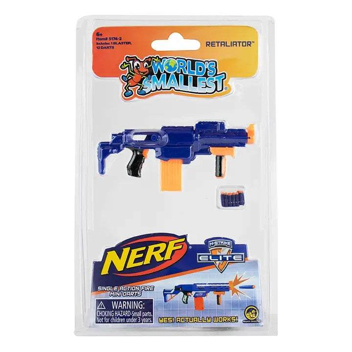 World's Smallest Nerf Blaster Series 2 Assorted