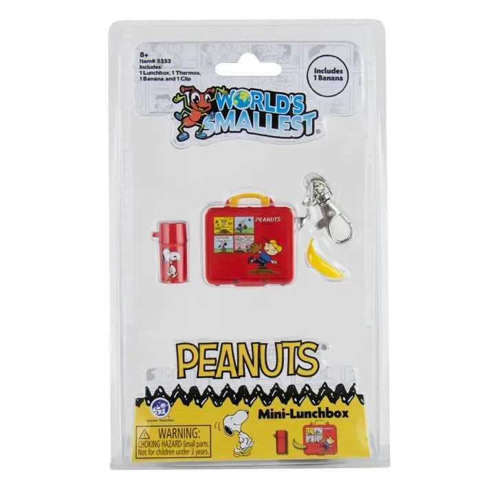 World's Smallest Peanuts Lunch Box