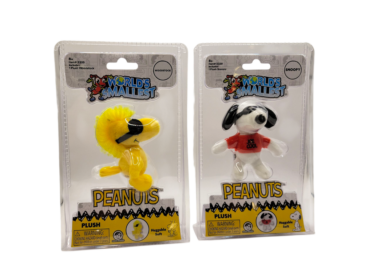 World's Smallest Peanuts Plush – www.shoptherocket.com World's Smallest Peanuts Plush – www.shoptherocket.com