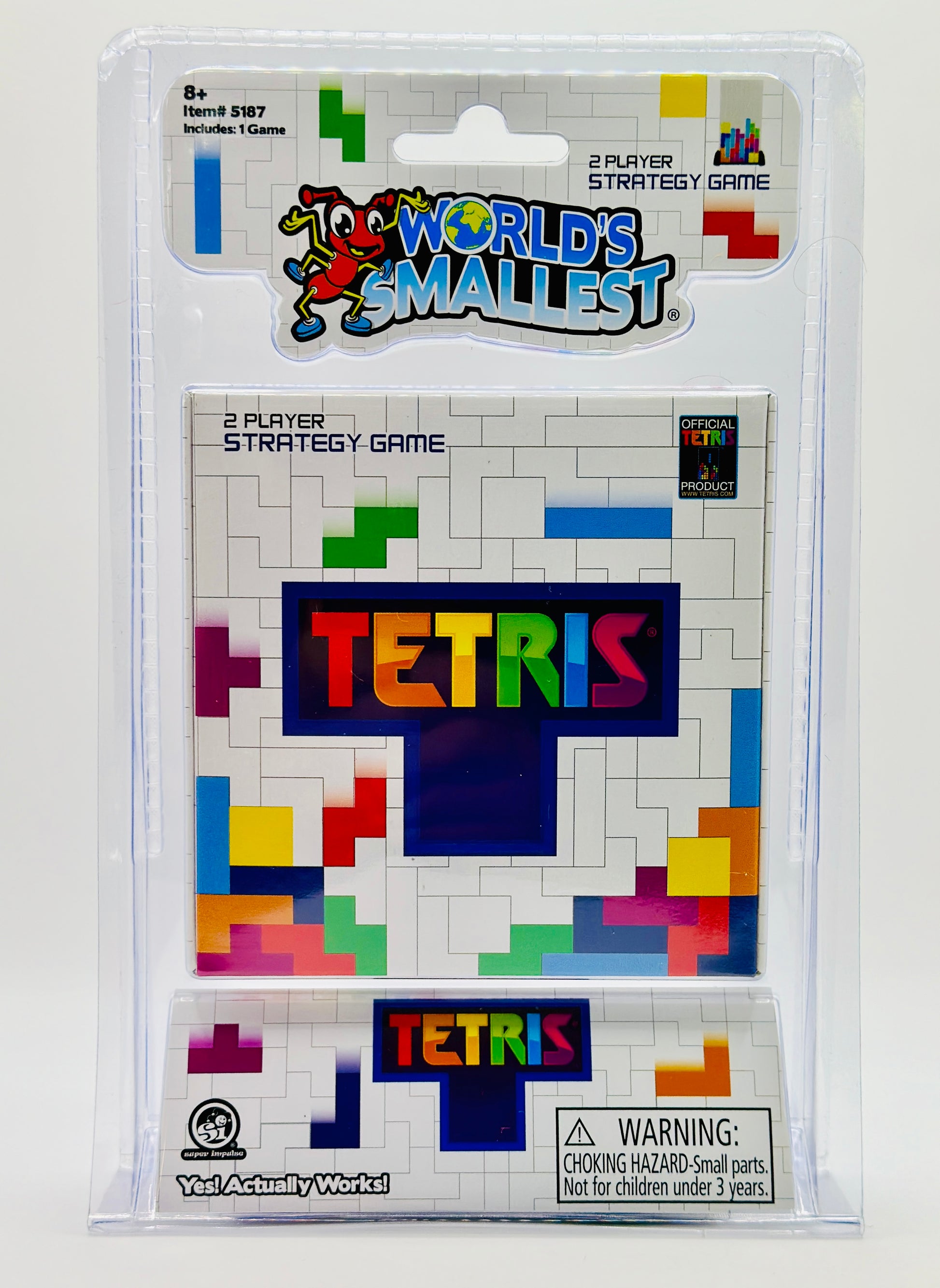 World's Smallest Tetris Strategy Game