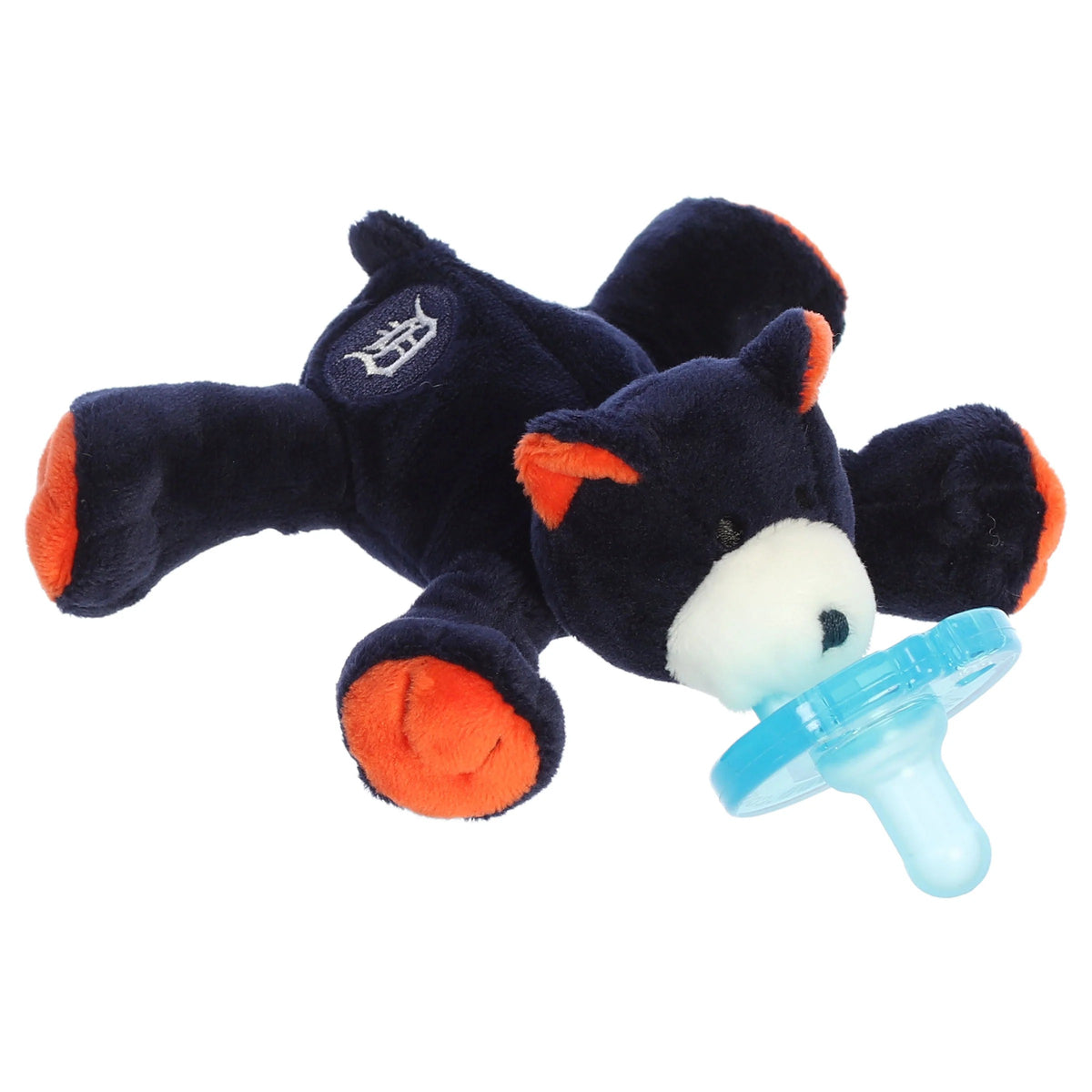 Wubbanub Detroit Tiger Plush Pacifier Combo